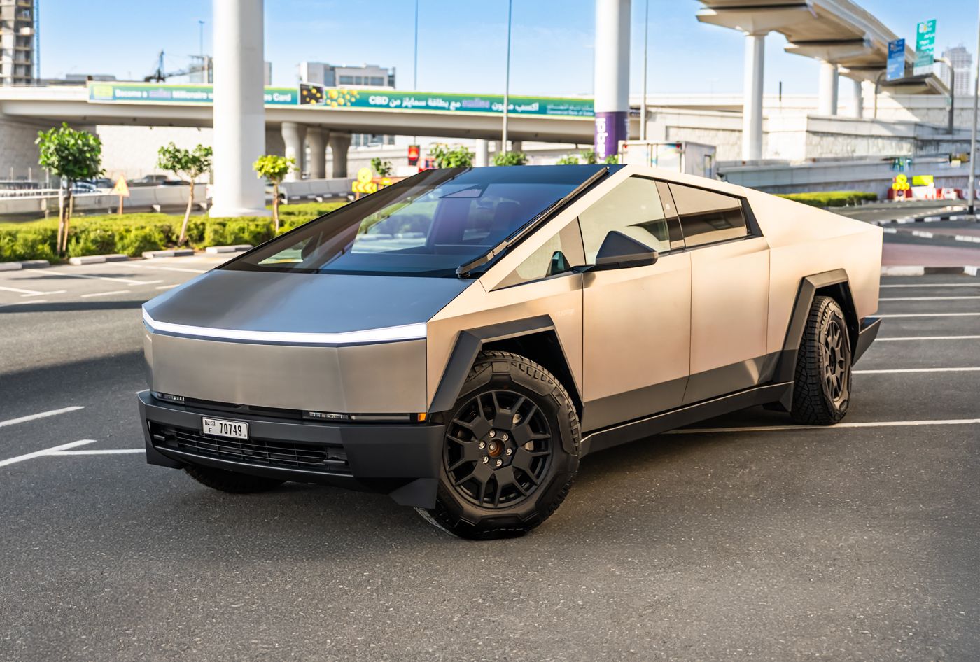 Tesla | Cybertruck Rental Dubai